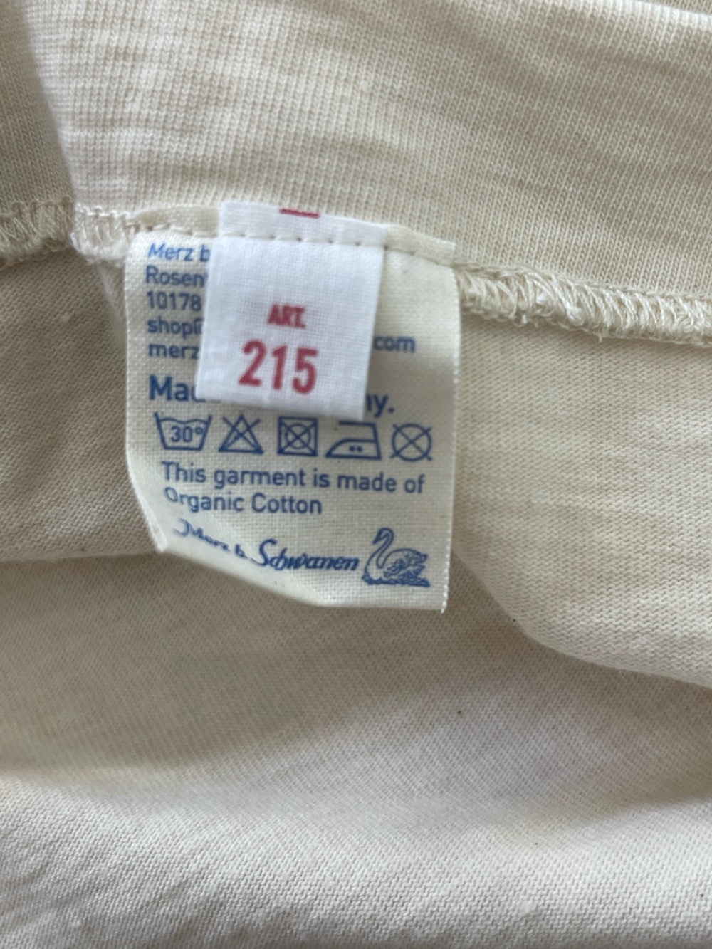 Merz b Schwanen 215 Loopwheeled Classic Fit T-Shirt nature the bear 8/XXL - Picture 10 of 12